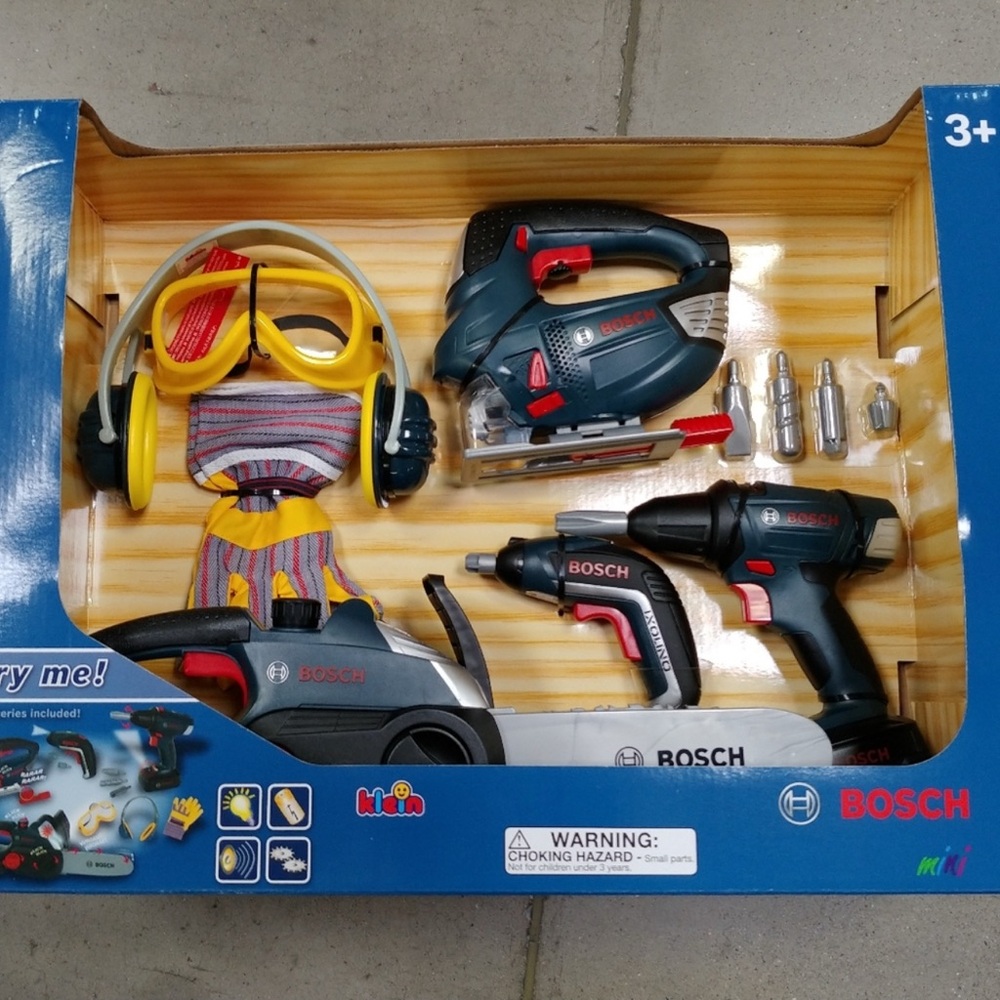Bosch Large Toy Power Tool Playset 14pc